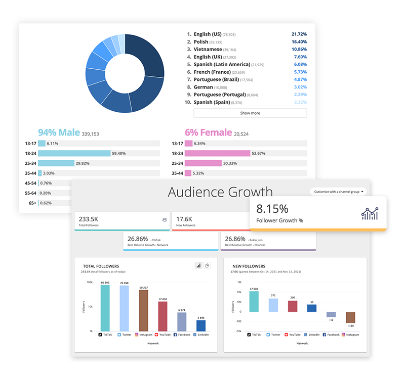 Audience Insights & Demographics Product Esports